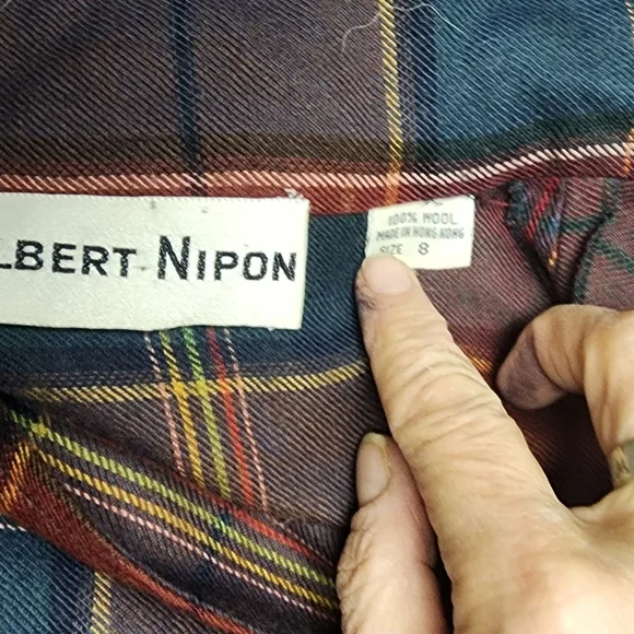 Vintage Wool Albert Nipon dress - Picture 8 of 8